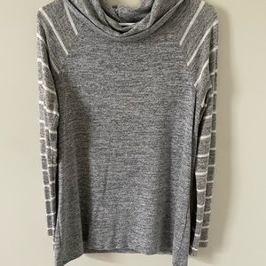 Comfy gray striped long sleeve shirt from Stitch Fix